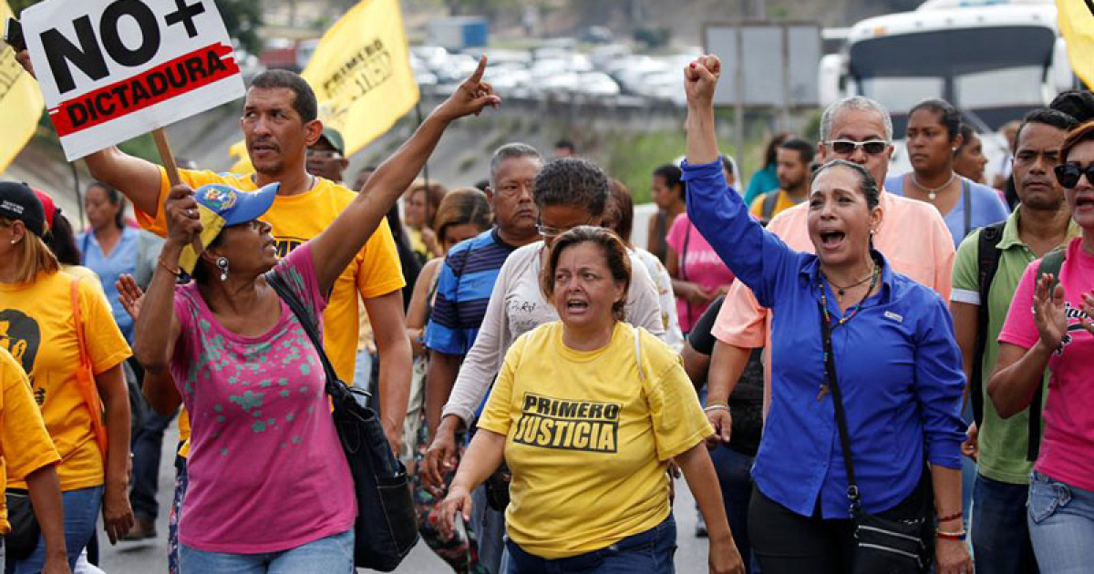 Marcha en Venezuela © m24digital.com