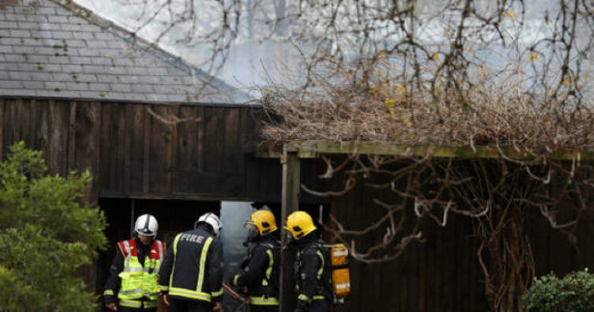 Incendio en el Zoológico de Londres © El Informador