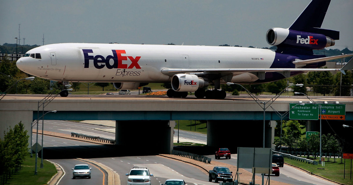 Avión de FedEx. © FedEx