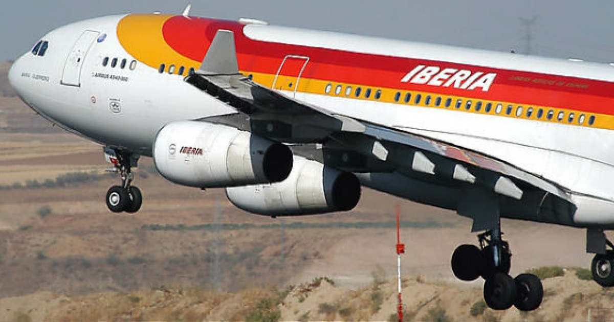 Iberia Airlines cancela vuelos a Caracas © hinterlaces.com