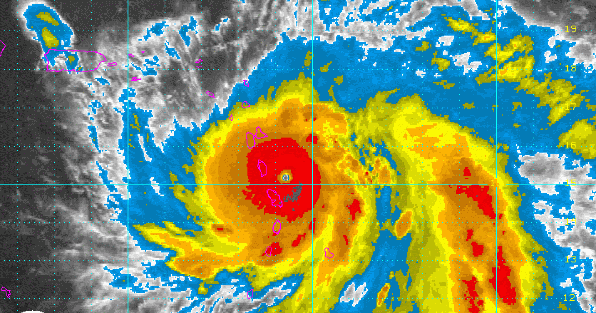 Maria amenaza al Caribe © NOAA