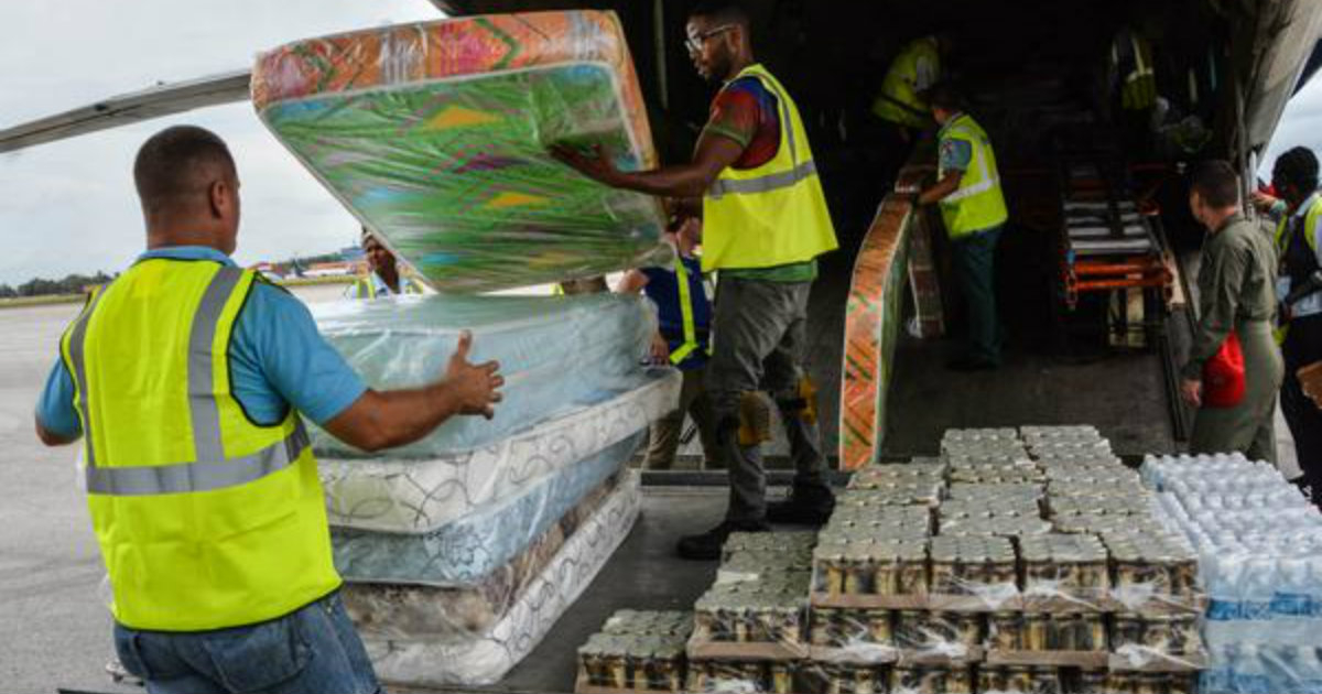 Llega cargamento de Venezuela para damnificados del huracán Irma © ACN/ Marcelino Vázquez
