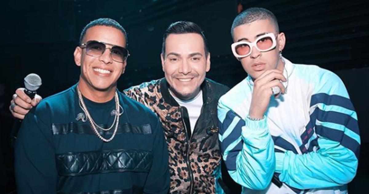 Daddy Yankee, Victor Manuelle y Bad Bunny © Victor Manuelle / @victormanuelleonline / Instagram