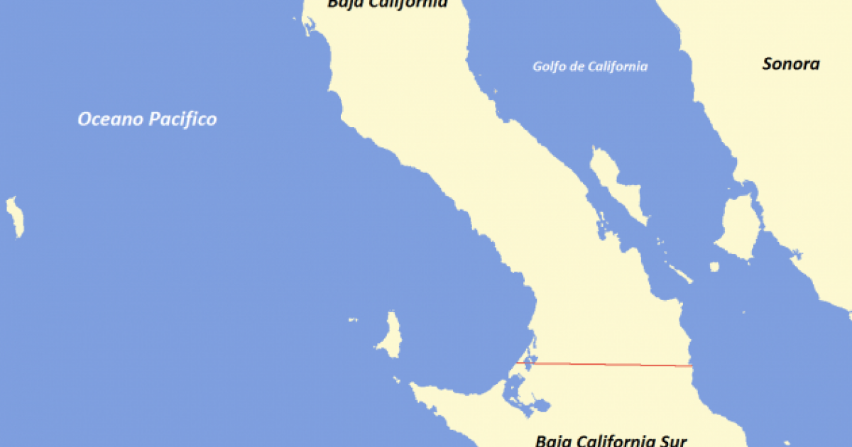 Golfo-de-California © Wikimedia commons.