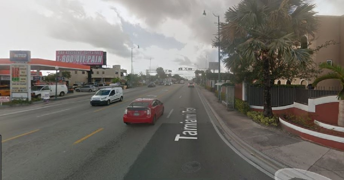 69th Ave y 8th St, Miami © Google Maps