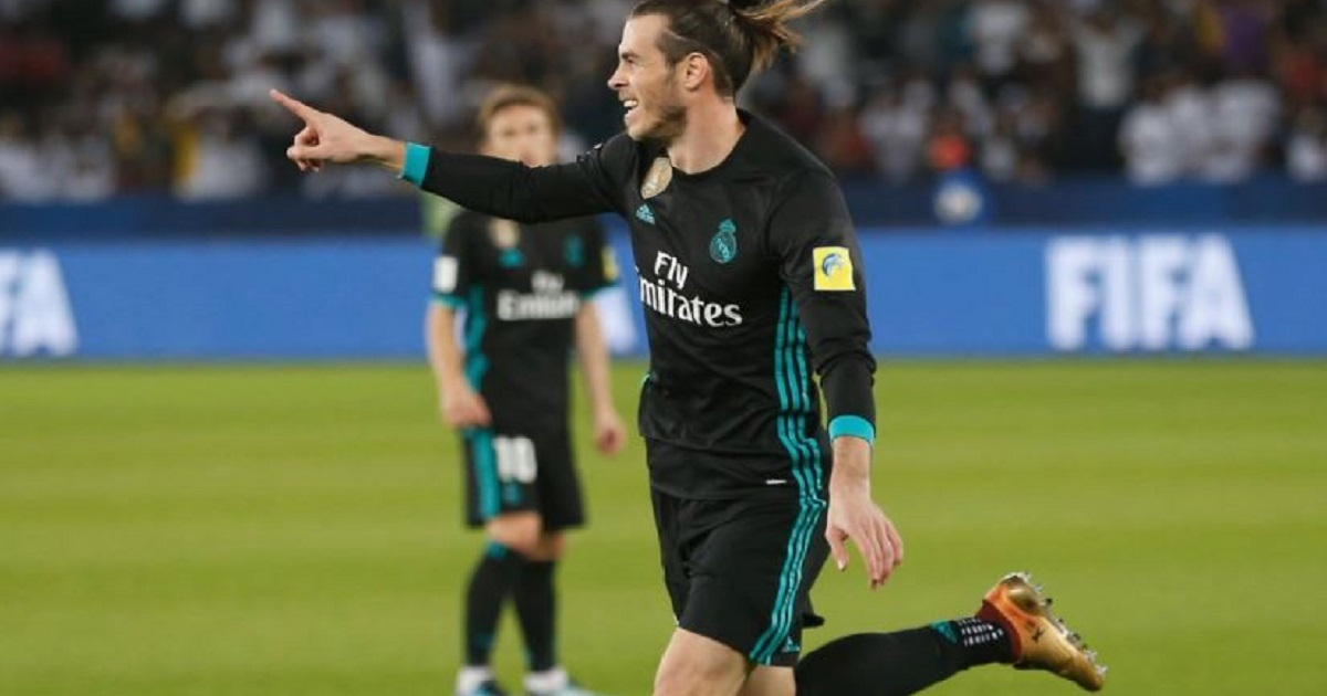 Gareth Bale anota ante Al Jazira © Real Madrid/Twitter