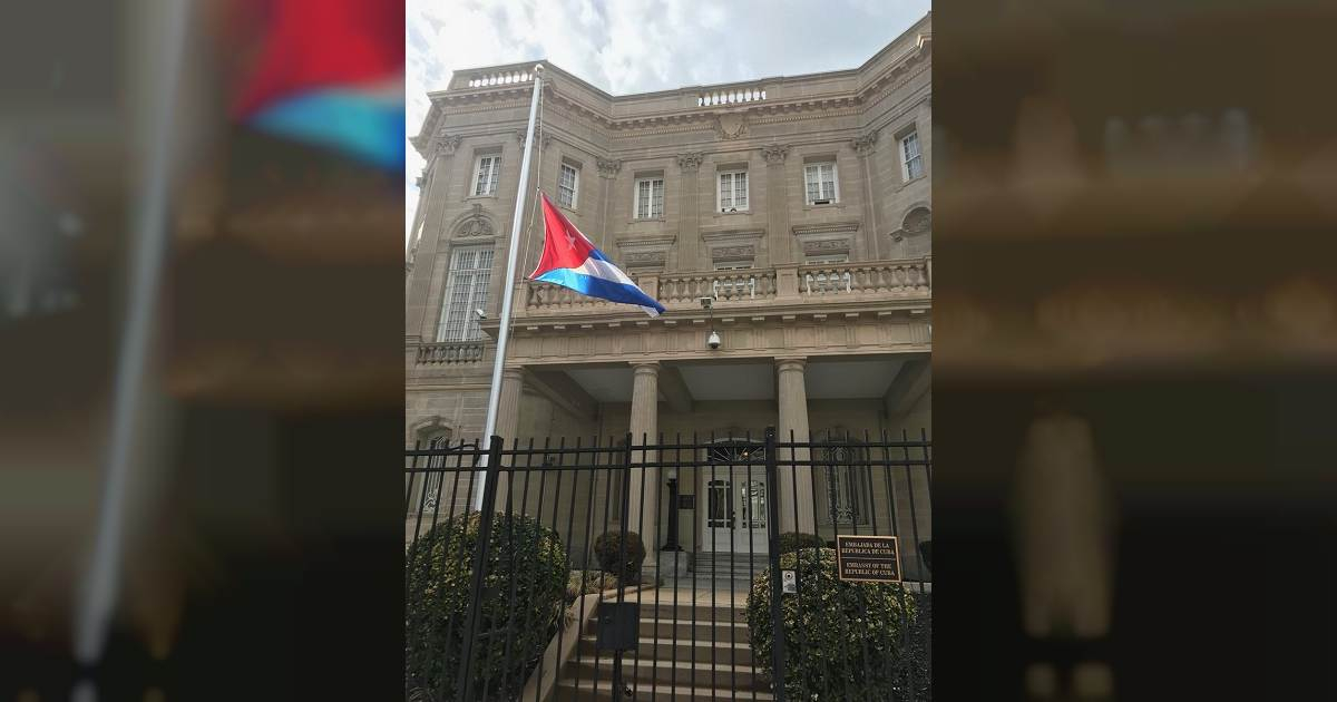 Embajada cubana en Washington © José Ramón Cabañas/Twitter