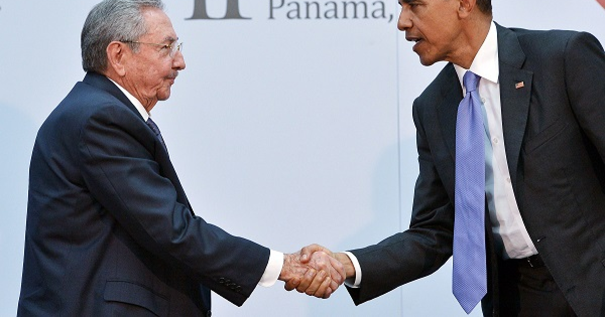 Raúl Castro y Barack Obama © financierocr.com