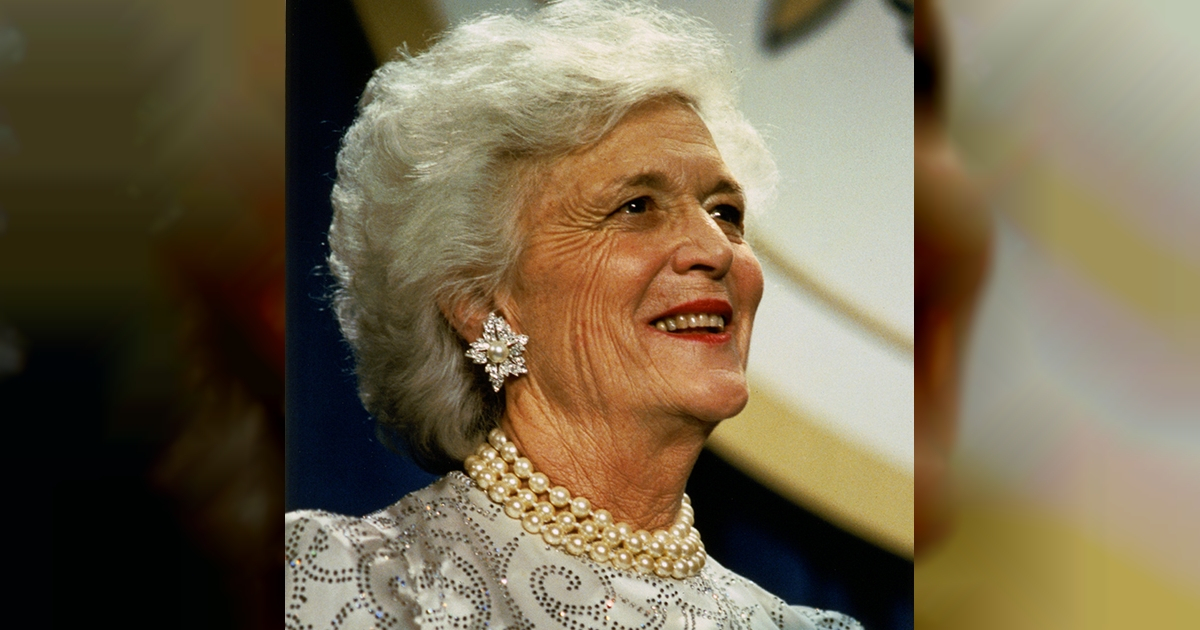 Barbara Bush © Wikimedia Commons