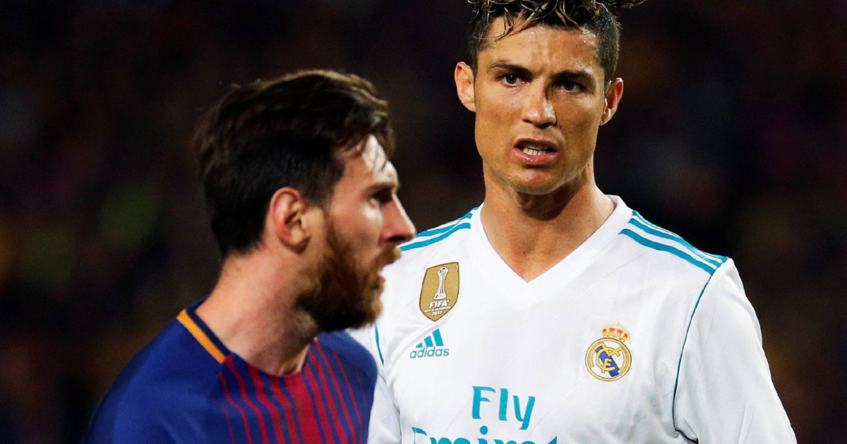 Leo Messi y Cristiano Ronaldo © Twitter