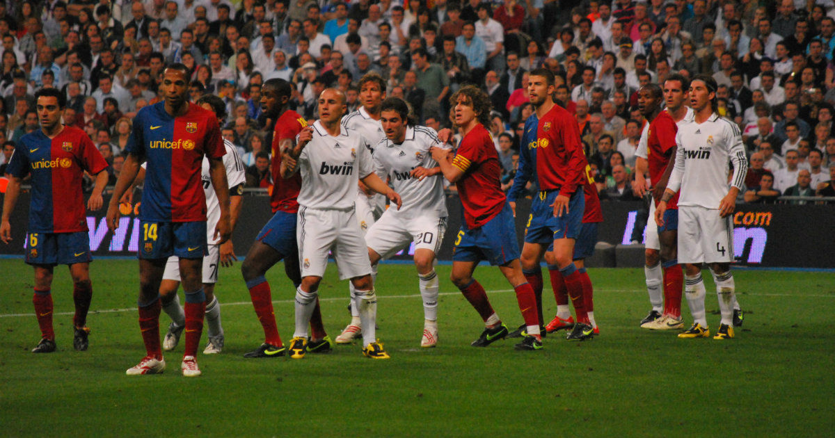 Enfrentamiento entre Barça y Madrid © Wikimedia Commons