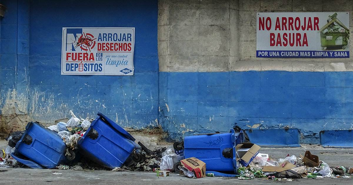 Basura en las calles cubanas (Imagen de Archivo) © CiberCuba