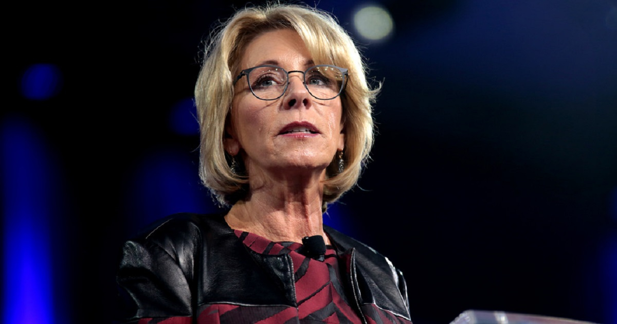 Betsy deVos © Wikimedia Commons/Gage Skidmore/Creative Commons