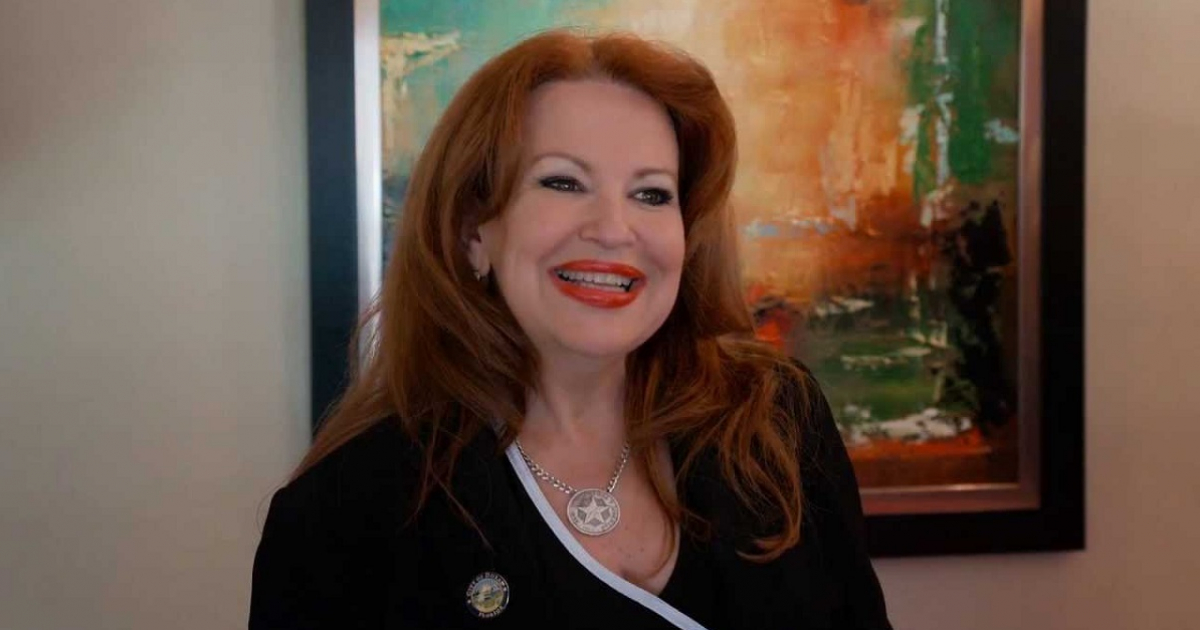 republicana Bettina Rodríguez Aguilera, aspirante a un puesto por Florida en el Congreso de EE.UU © Douglas Villalba/Youtube