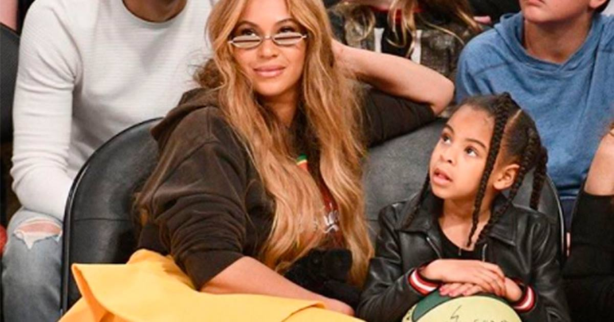 Beyoncé junto a su hija mayor Blue Ivy © Instagram/beylite