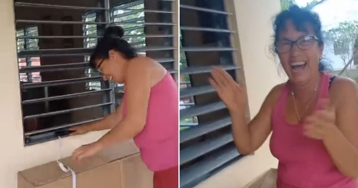 Cubana en España sorprende a su madre en la isla con una bicicleta: "Un día estaremos juntas y te daré todo"