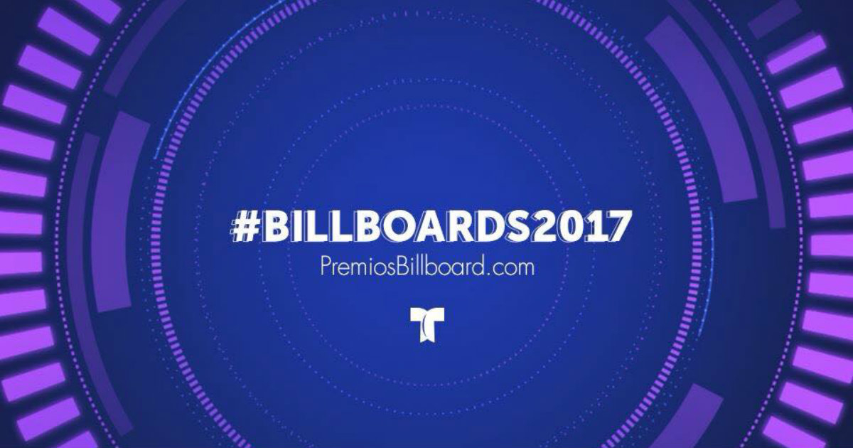 Billboards 2017 © Facebook/ Premios Billboard tv 2017