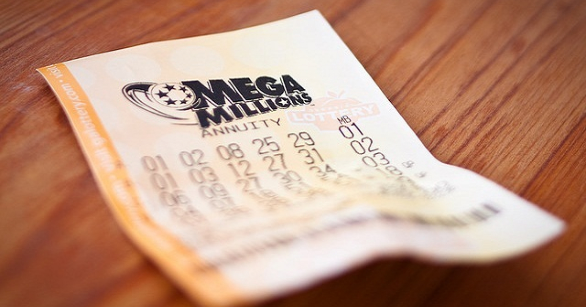 Boleto de la lotería Mega Millions © Lottery24