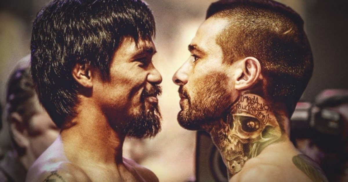 Manny Pacquiao y Lucas Matthysse © Twitter/ El Tribuno de Jujuy