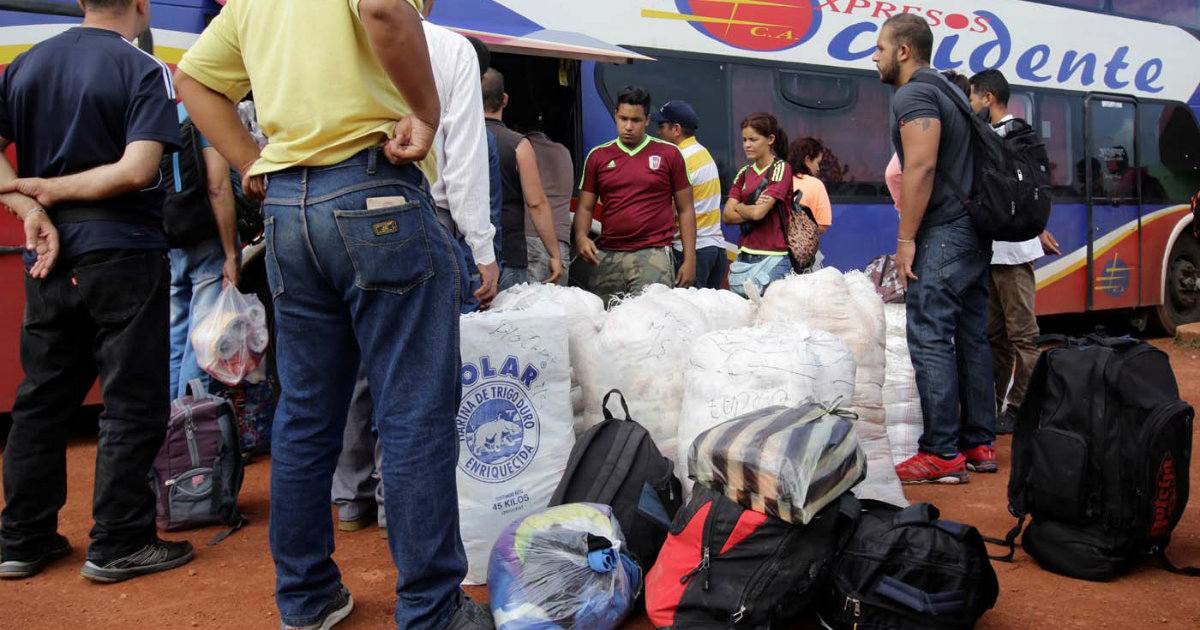 Migrantes venezolanos © La Patilla