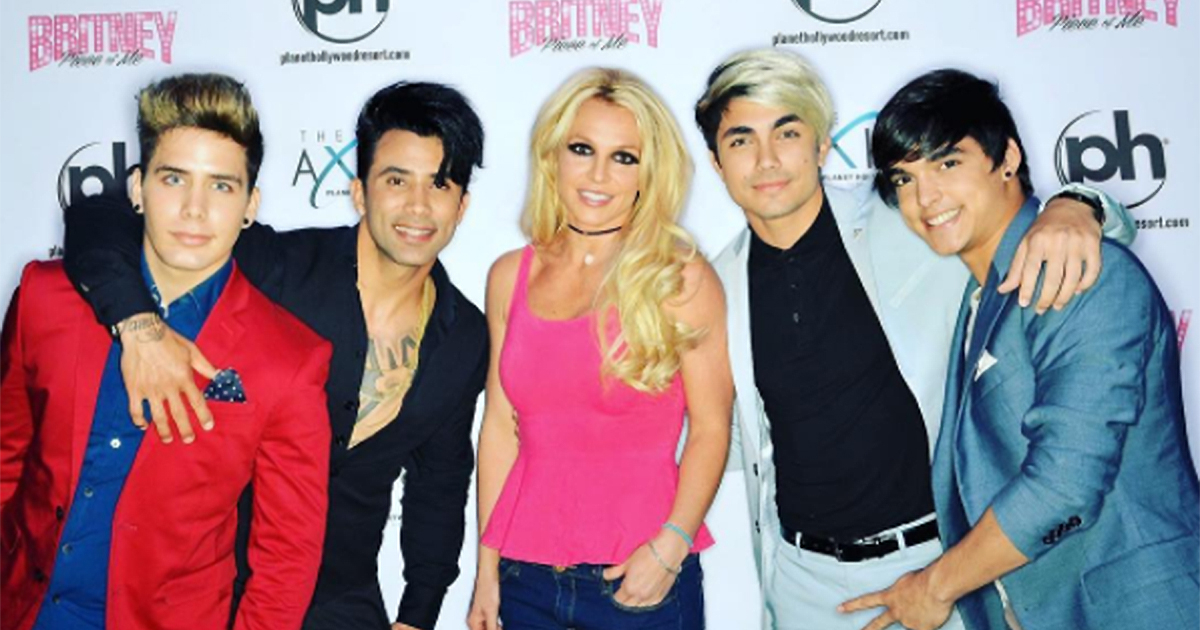 Ángeles y Britney Spears © Ángeles / @oficialangeles / Instagram