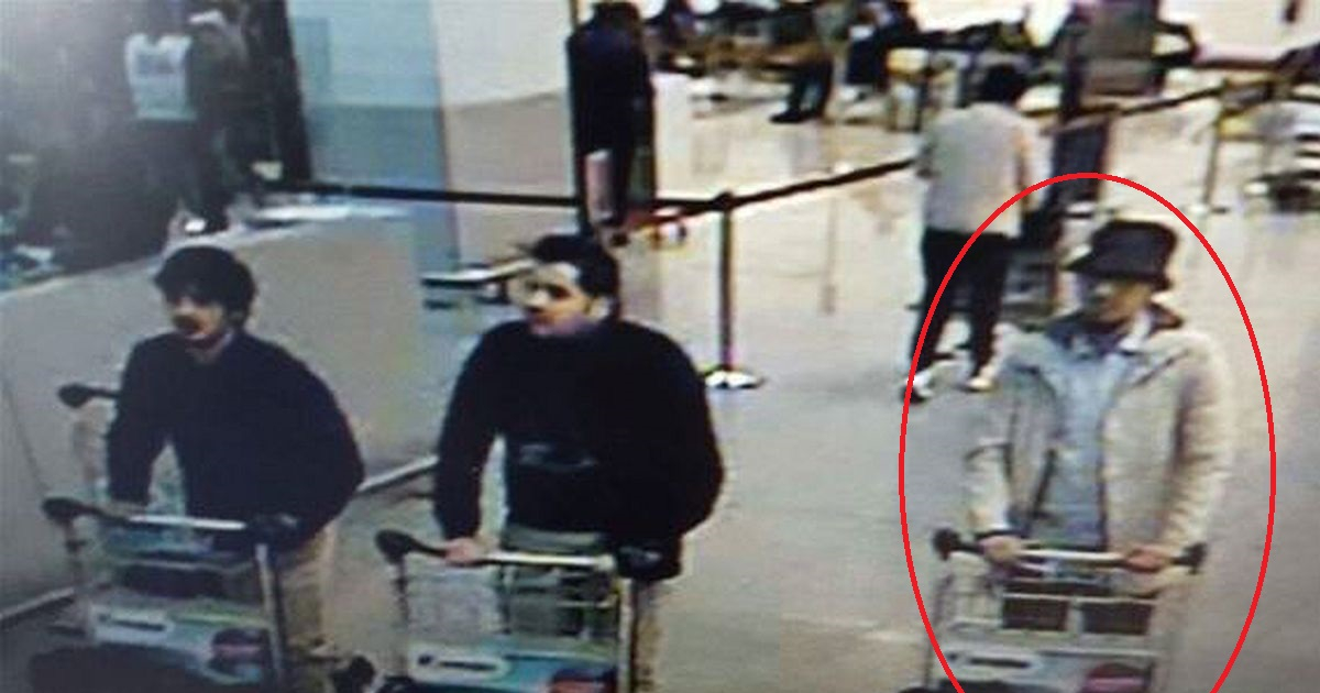 Bruselas. Ataque terrorista © Identificado el 3er hombre en el ataque terrorista de Bruselas