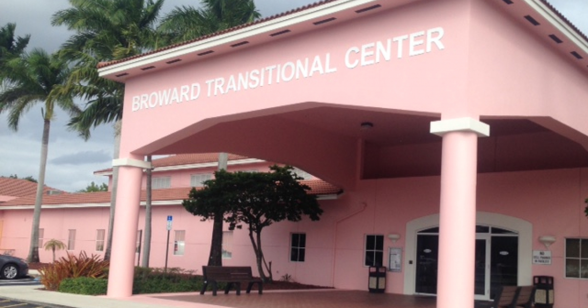 Broward Transitional Center (BTC), en Pompano Beach (Florida) © Acheiusa.com