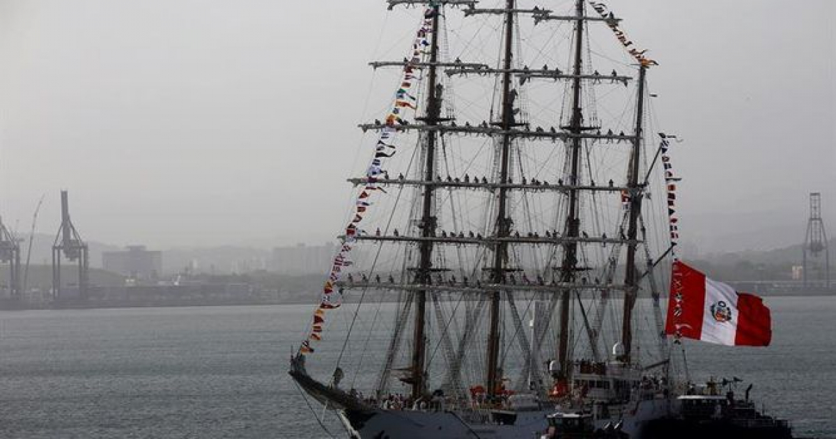 El buque "Unión", perteneciente a la Armada de Perú, visitará Cuba © Hola Ciudad