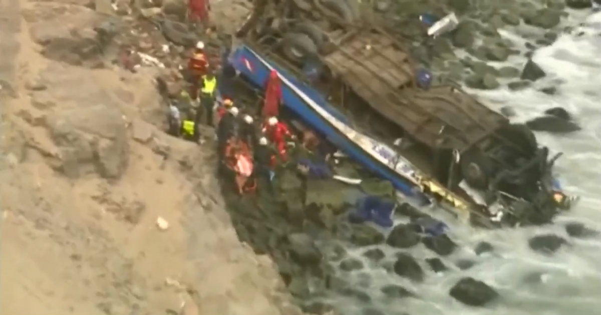 Accidente de Tráfico en Perú. © JRodriguez / Twitter