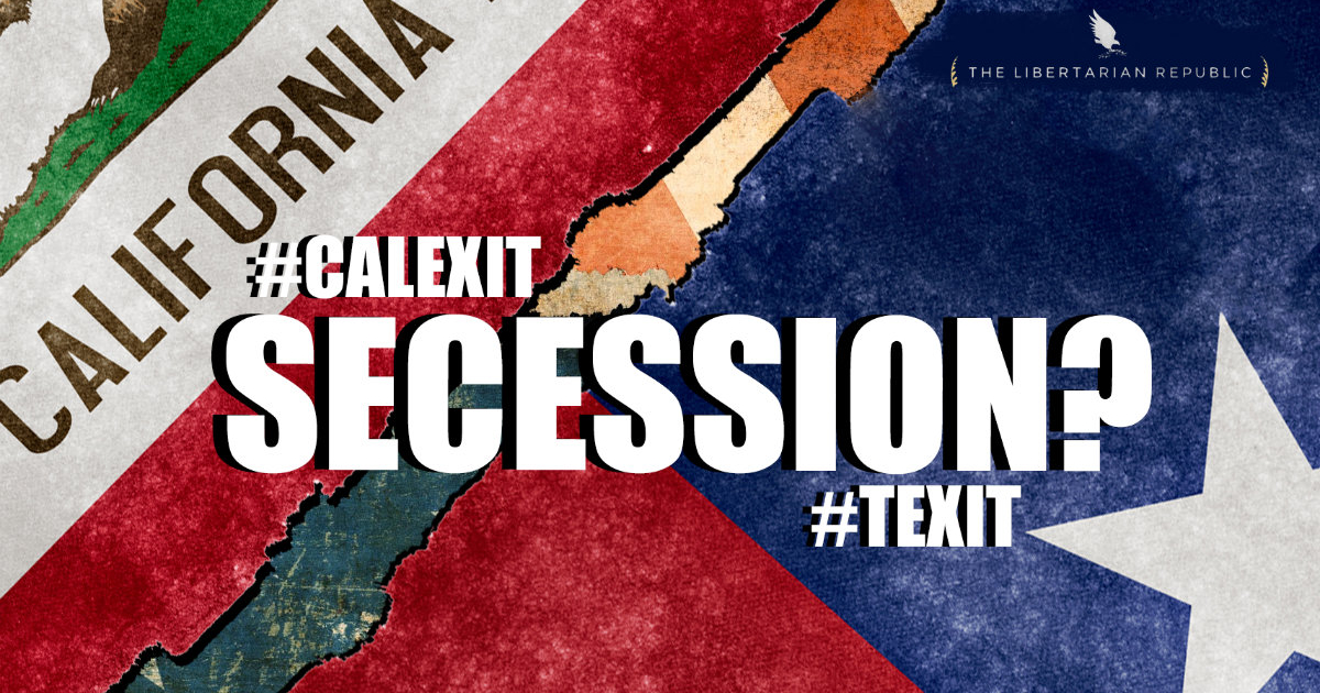 Calexit en California © The Libertarian Republic