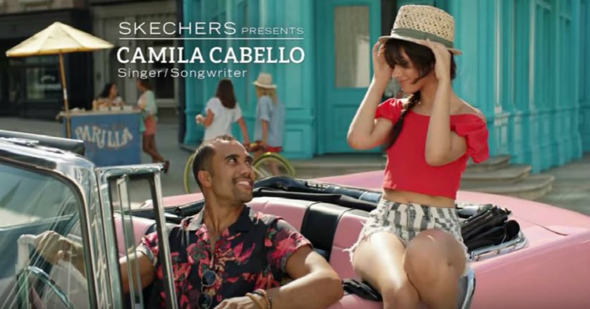 Camila Cabello imagen de la firma calzado Skechers