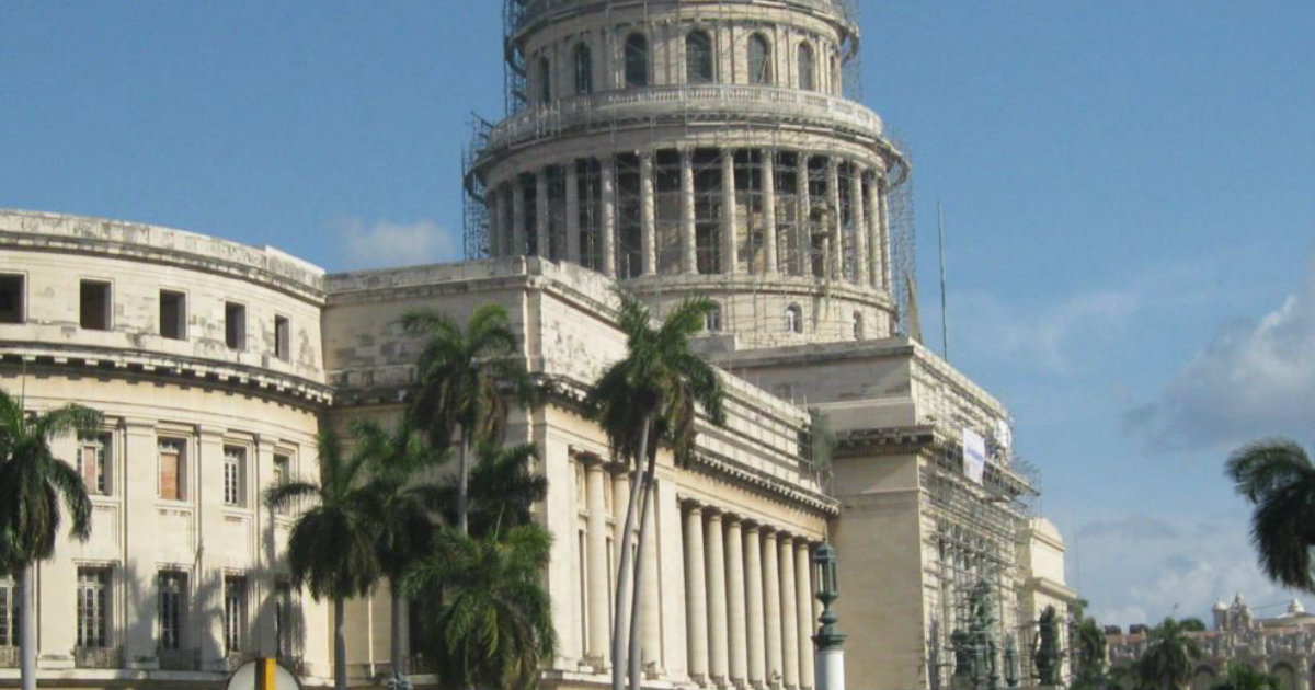 El Capitolio de La Habana en plena restauración © Martí Noticias/Arnaldo Ramos