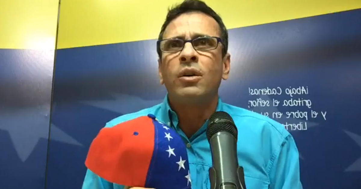 Henrique Capriles © Facebook / HenriqueCapriles