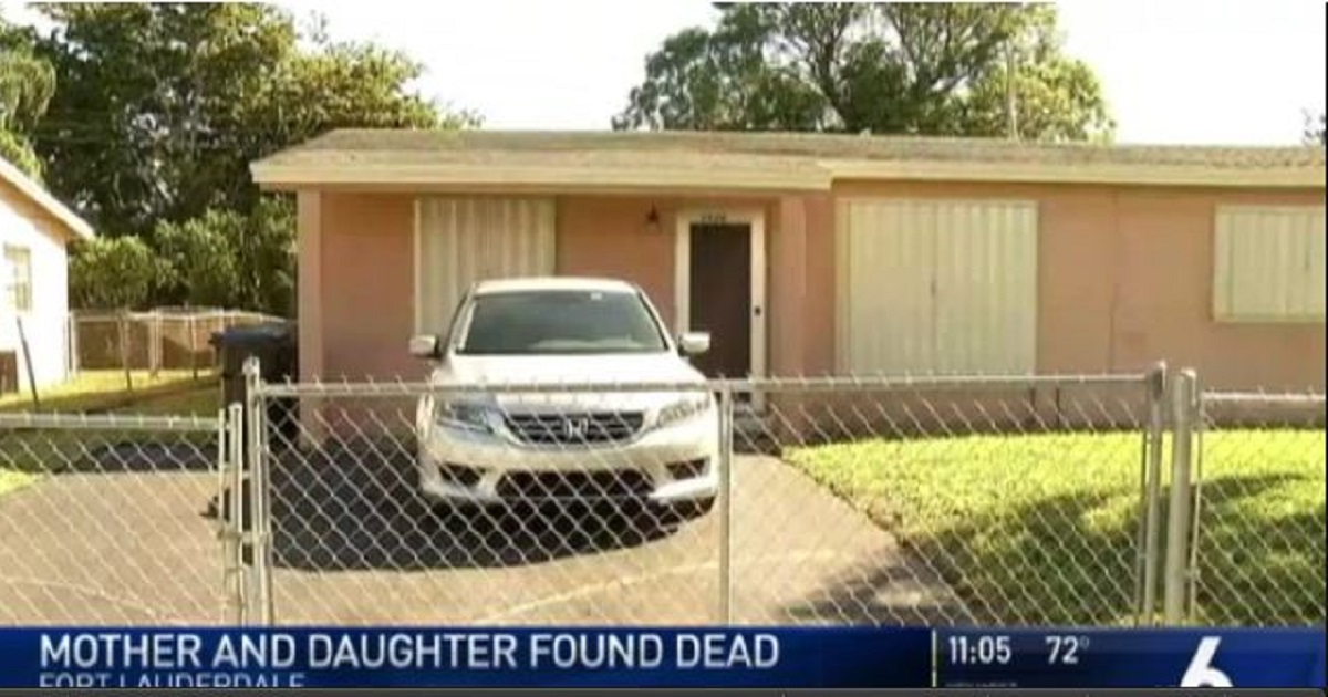 Madre e hija muertas en Fort Lauderdale © NBC Miami Webcapture video