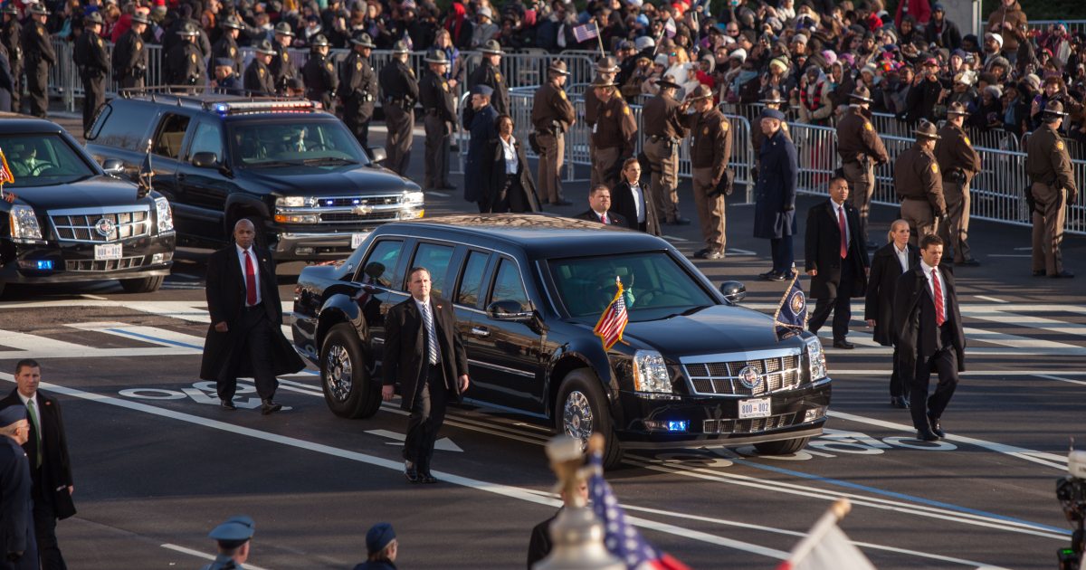 Caravana presidencial en EEUU © Foto de archivo: Newseum / Flickr