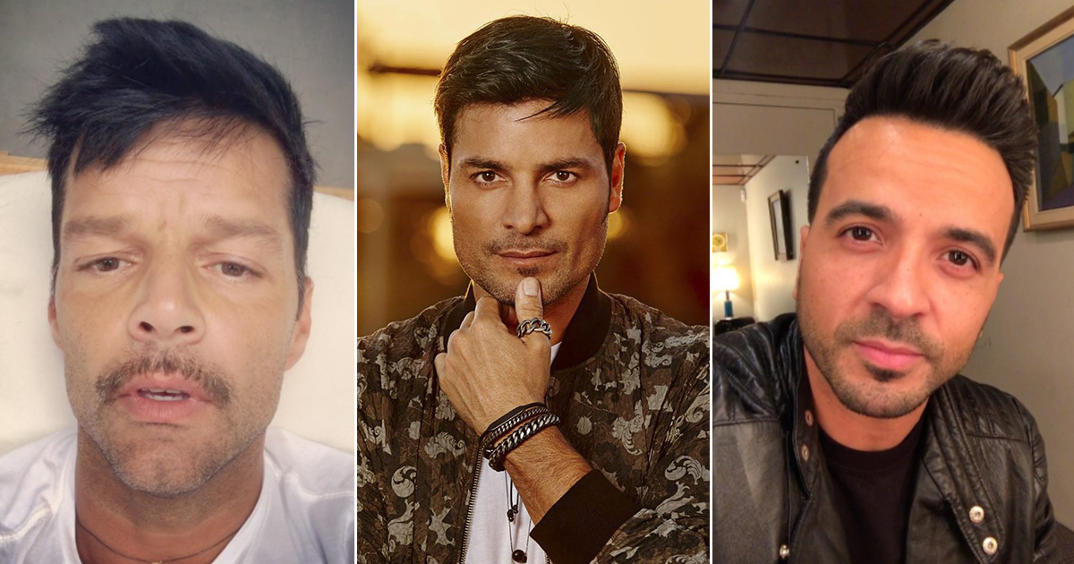 Ricky Martin, Chayanne, Luis Fonsi © Collage Ricky Martin, Chayanne, Luis Fonsi / Instagram