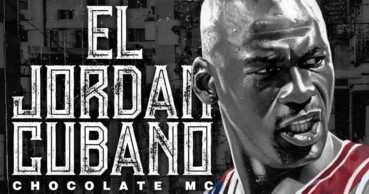 El rostro de Michael Jordan en la portada del nuevo disco de Chocolate © Facebook / Chocolate MC