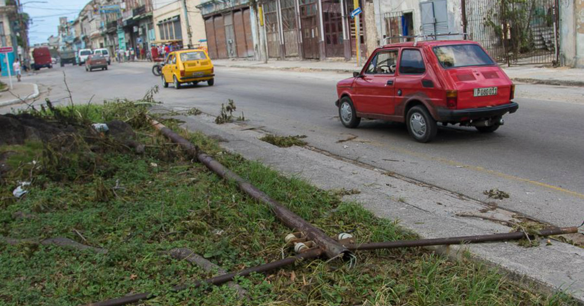 Irma no llegó a quitarle nada a nadie en La Habana Vieja © CiberCuba