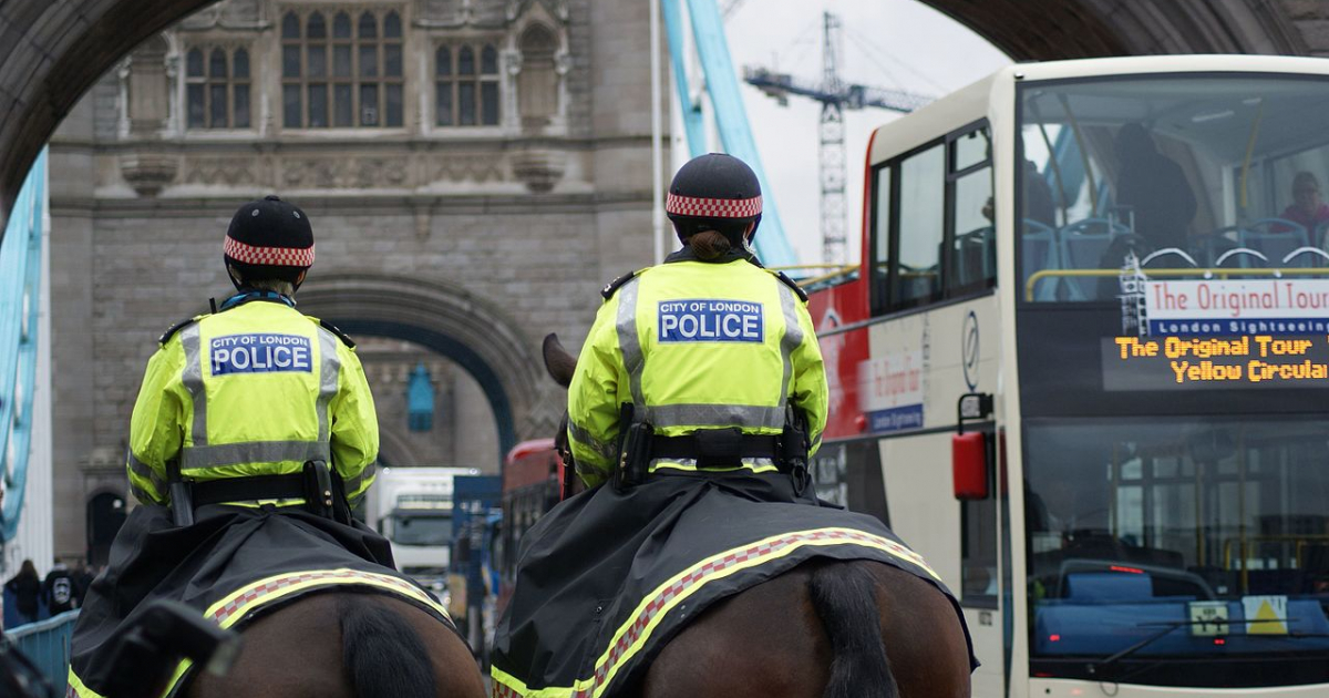 Policia de Londres © Wikimedia Commons