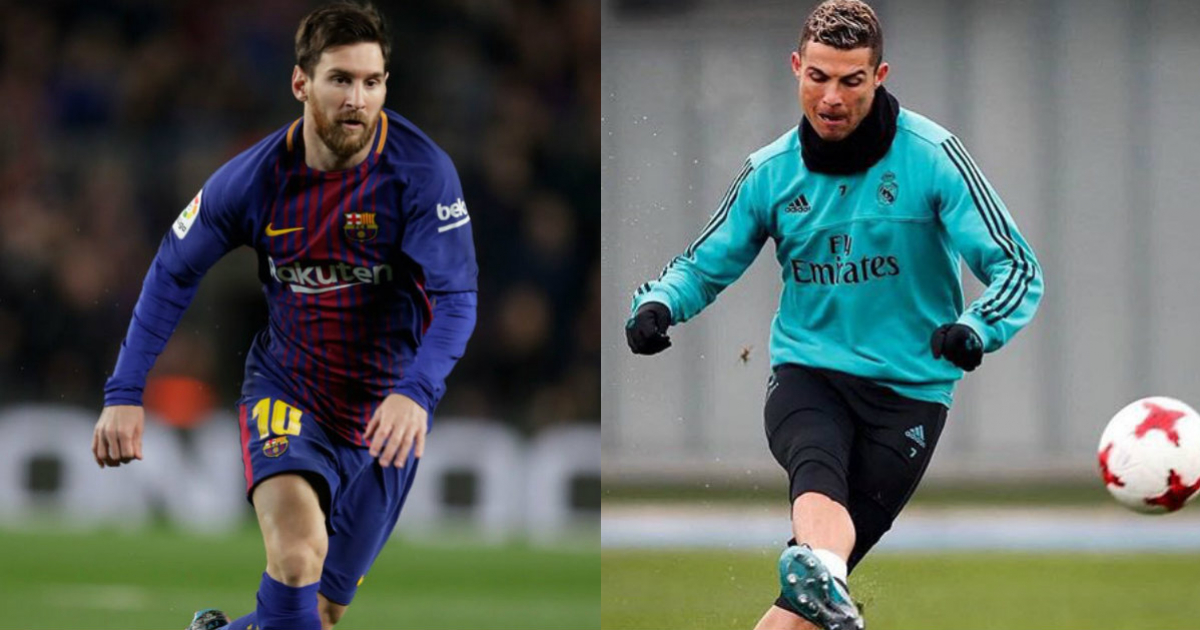 Leo Messi y Cristiano Ronaldo. © Messi / Cristiano / Twitter