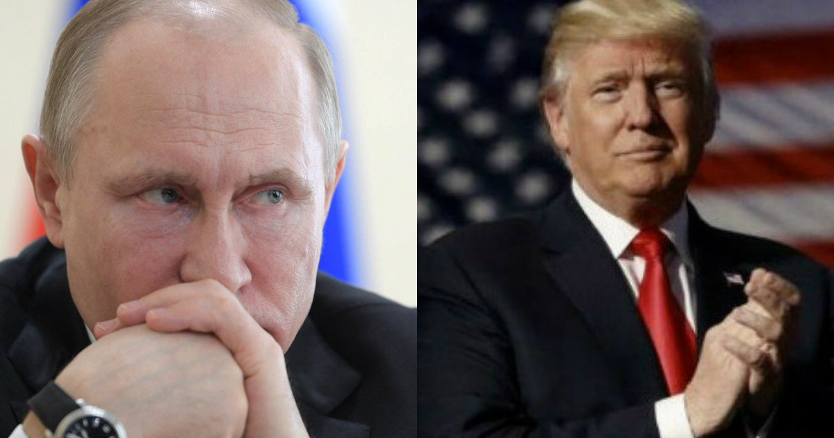 Vladimir Putin y Donald Trump. © Putin / Twitter - Trump / Twitter.