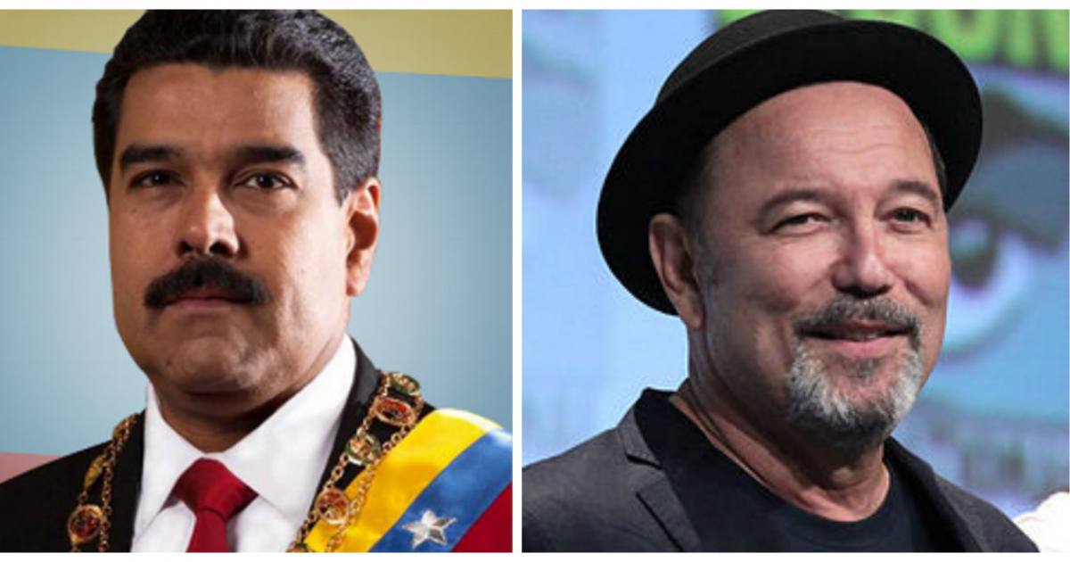 Nicolás Maduro y Rubén Blades © Collage CiberCuba