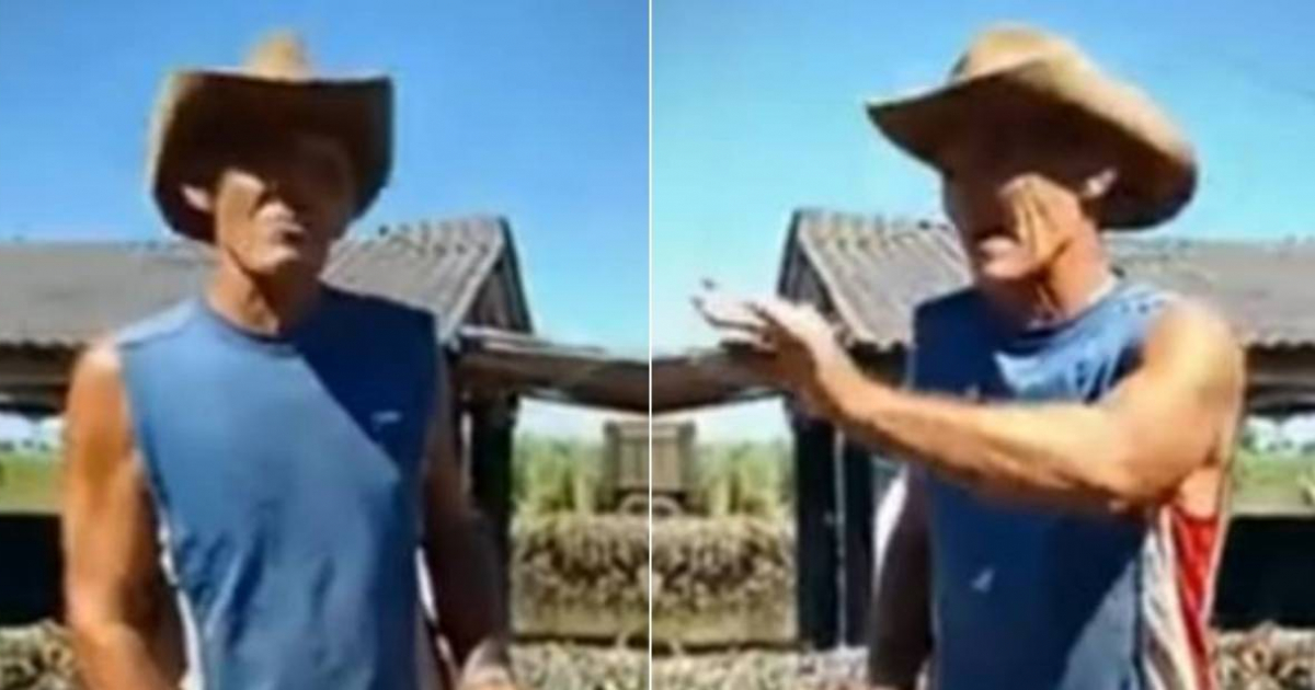 Campesino cubano improvisa versos sobre la crisis: "Como en tiempos pasados"