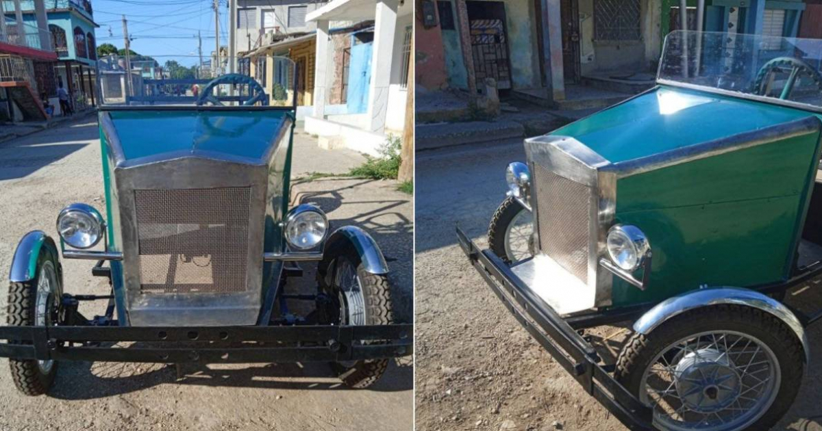 Cubano deslumbra con su riquimbili modificado en Ciego de Ávila