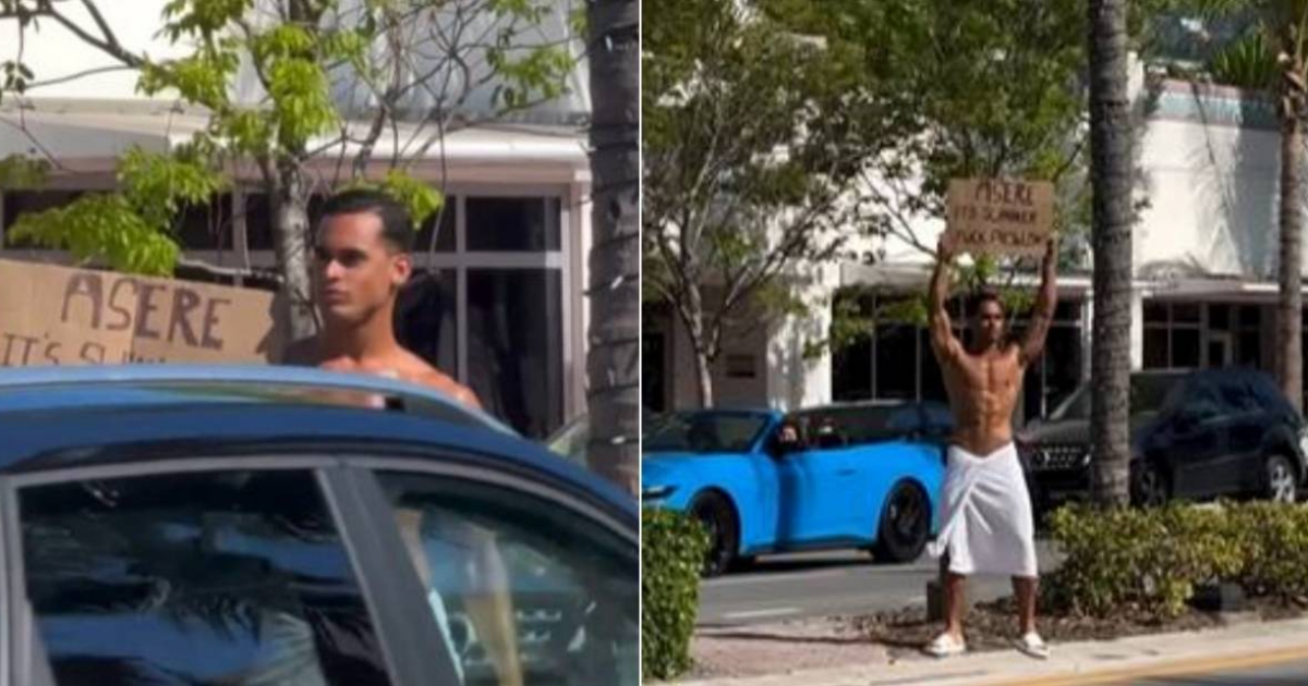 Cubano en Miami envía mensaje positivo para el verano