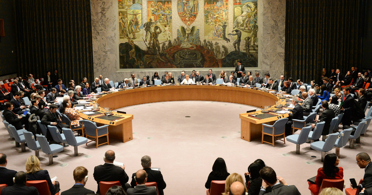 Reunión del Consejo de Seguridad de Naciones Unidas © Wikimedia Commons