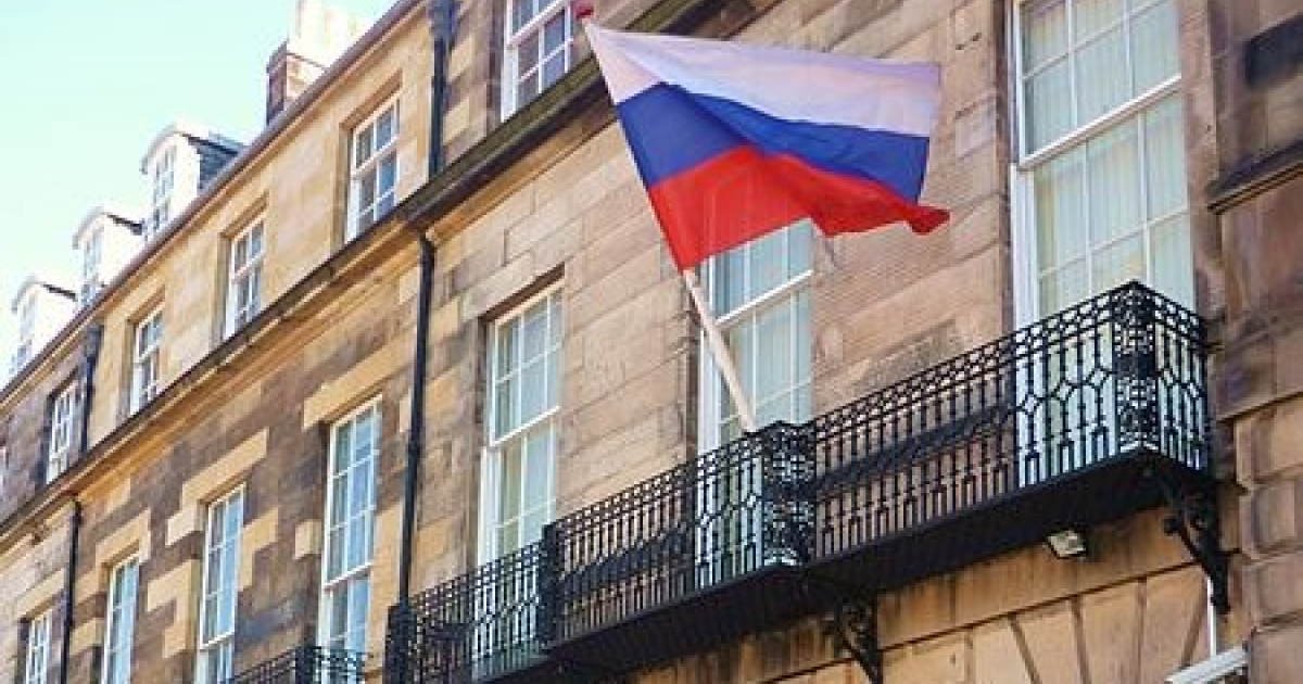 Consulado de Rusia en Edinburgh © Wikimedia Commons