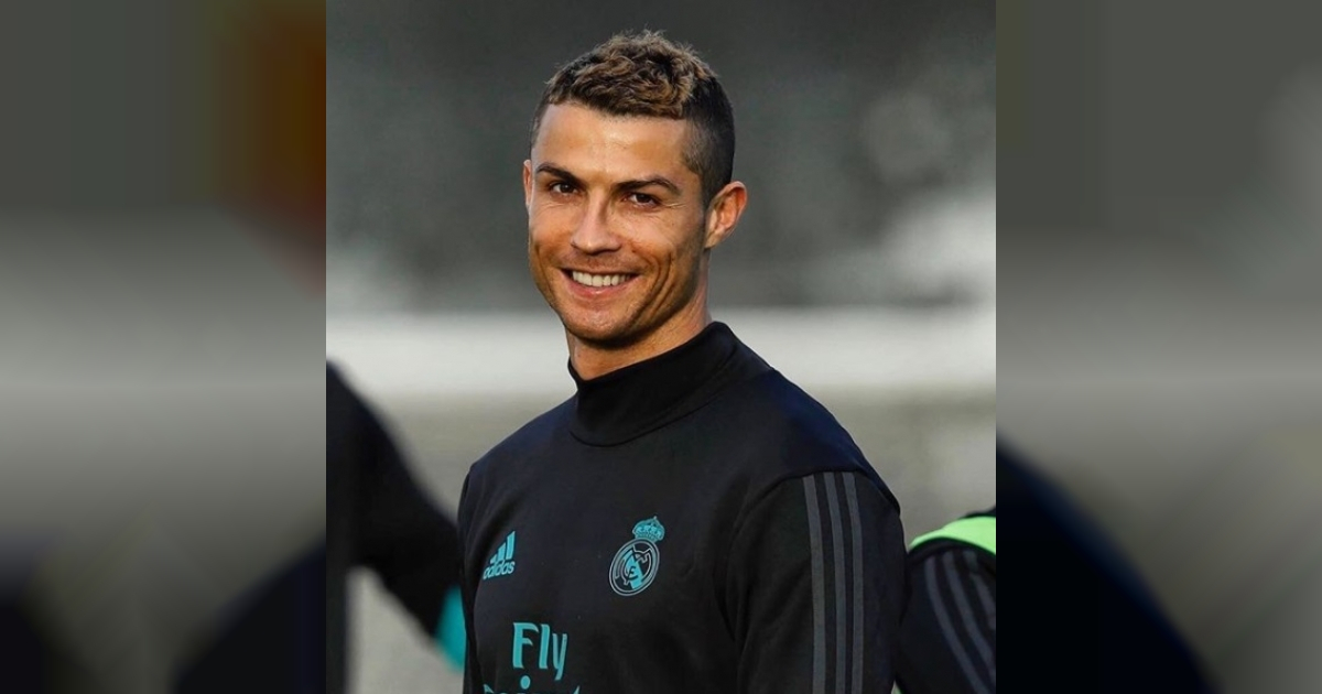 Cristiano Ronaldo sonríe en una imagen de archivo © Instagram / Cristiano Ronaldo