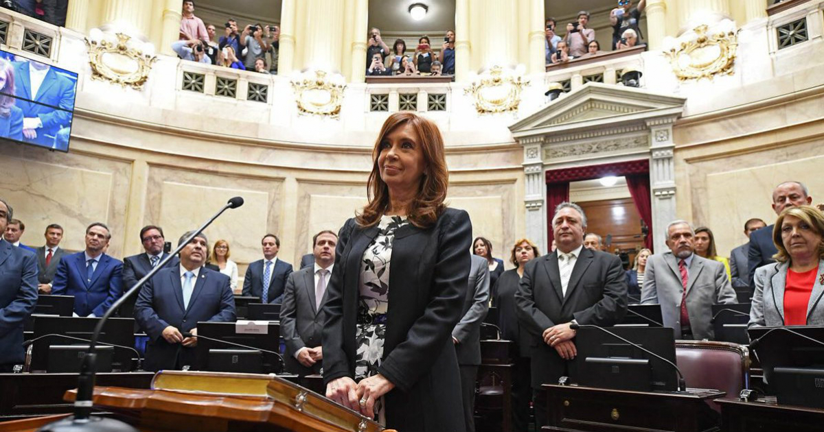 Cristina Fernández de Kirchner. © @CFKArgentina Twitter