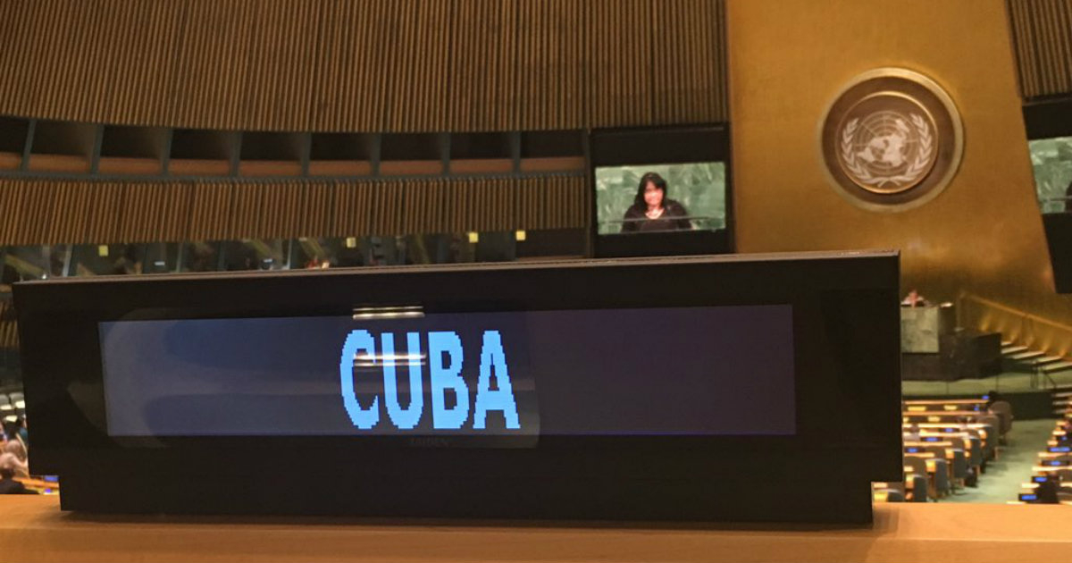 Representación de Cuba en la ONU © Twitter/Cuba Minrex